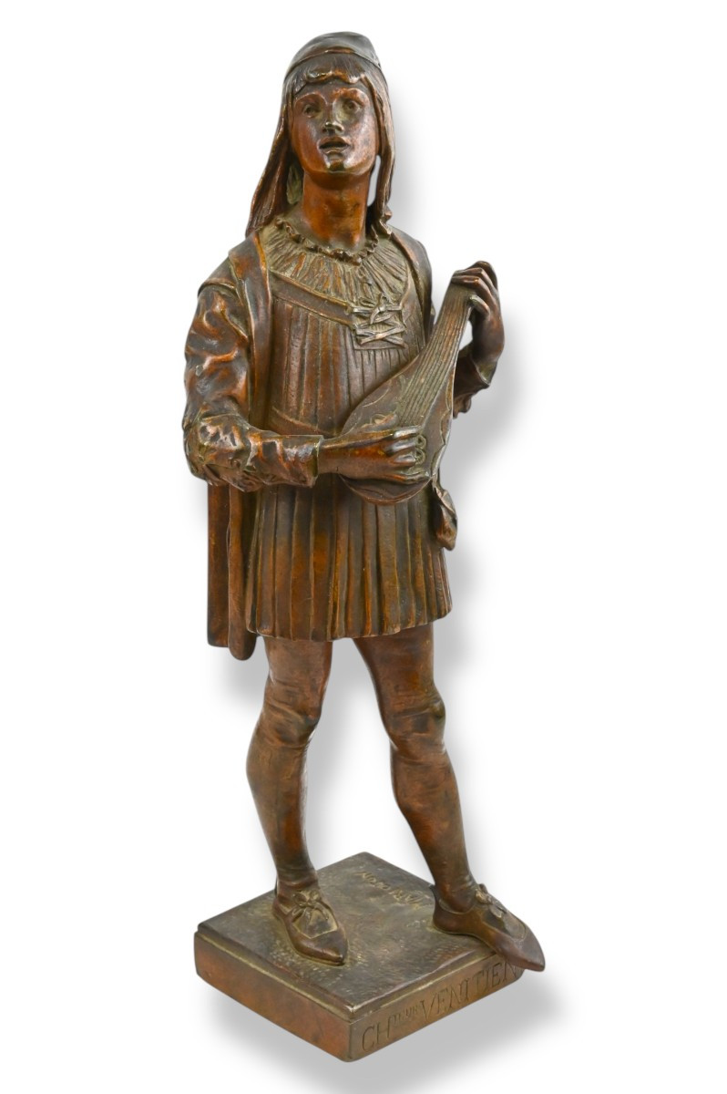 Marioton - Chteur Venitien - France Late 19th Century
